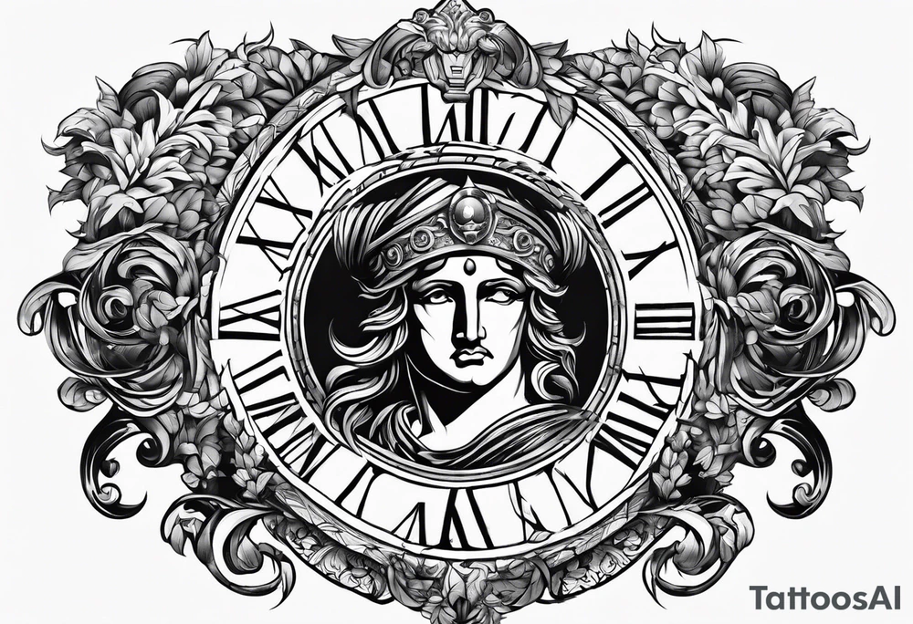 Roman themed tattoo idea