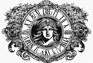 Roman themed tattoo idea