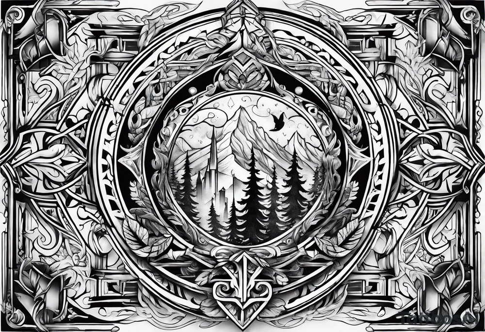 College of winterhold tattoo idea