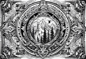 College of winterhold tattoo idea