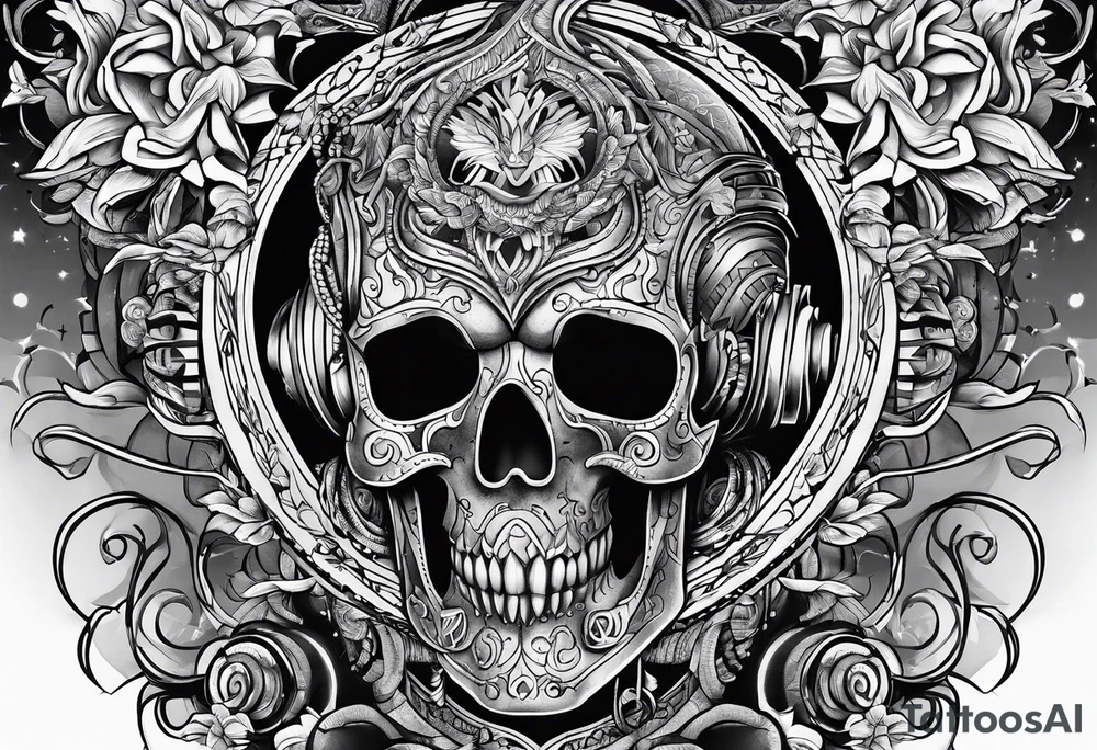 Hoodie tattoo idea