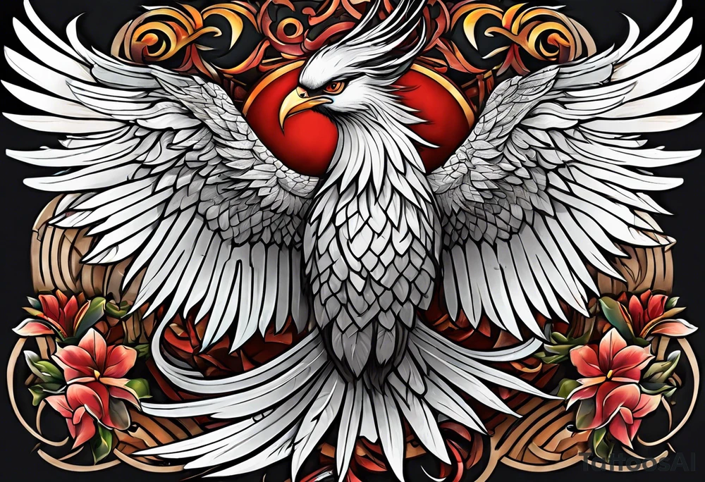 Phoenix tattoo idea