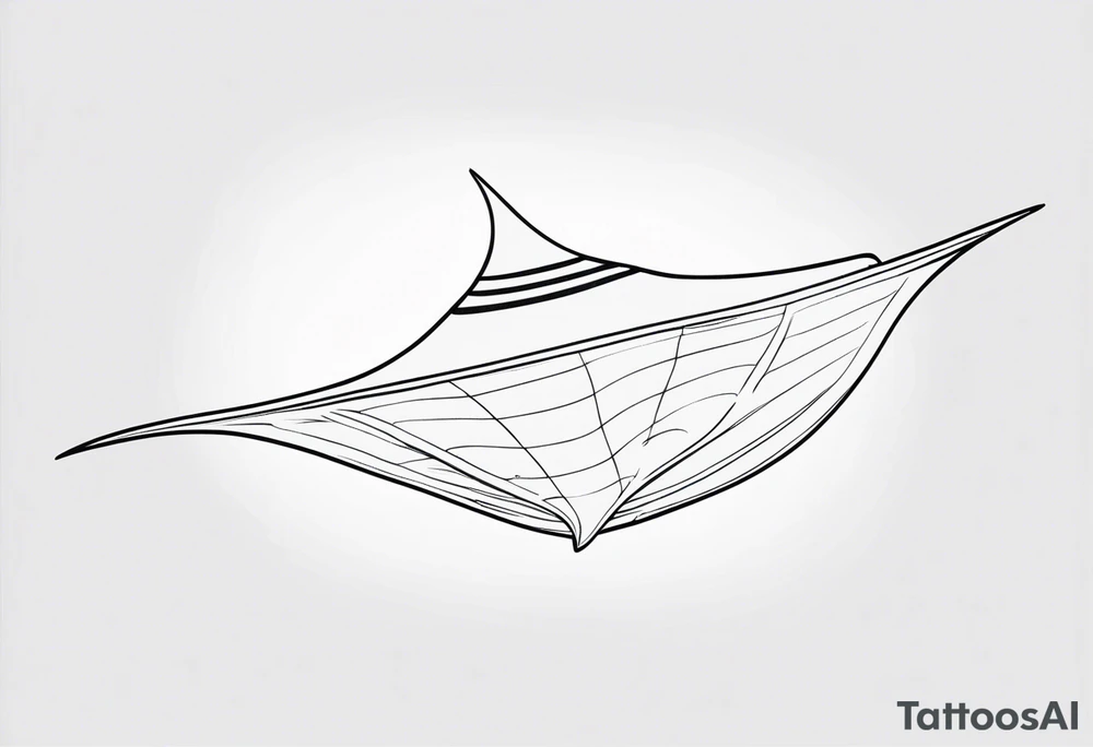 sting ray tattoo idea