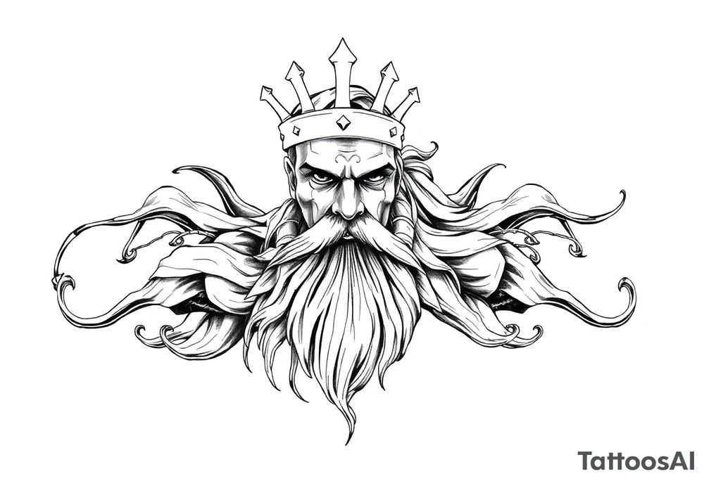 GREEK GOD tattoo idea