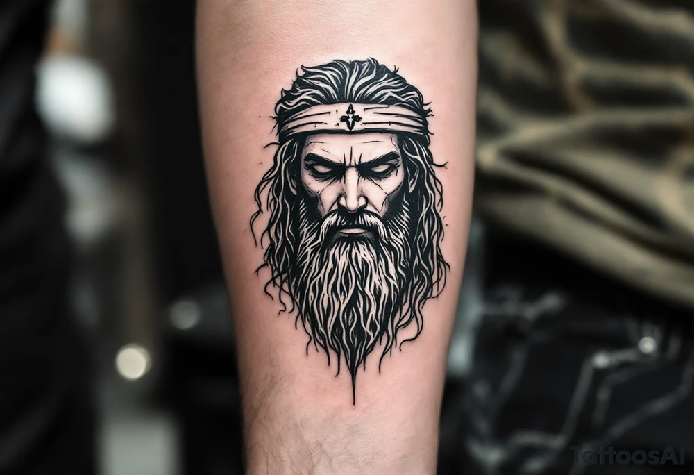 Moses and the commandments tattoo tattoo idea