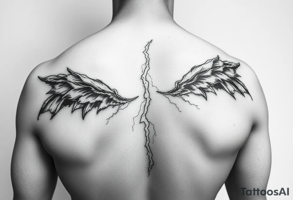 Tattoos with lightning 
On your arm tattoo idea