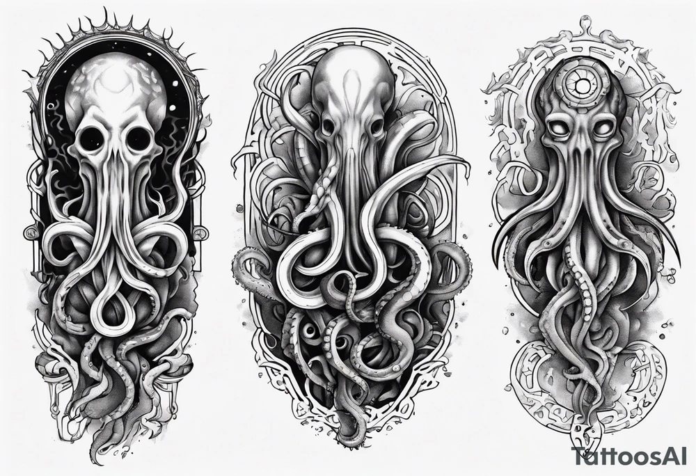 lovecraft myth tattoo for forearm tentacle +++ tattoo idea lovecraft myth tattoo for forearm tentacle +++ tattoo idea