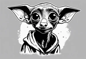 Dobby from harry potter tattoo idea