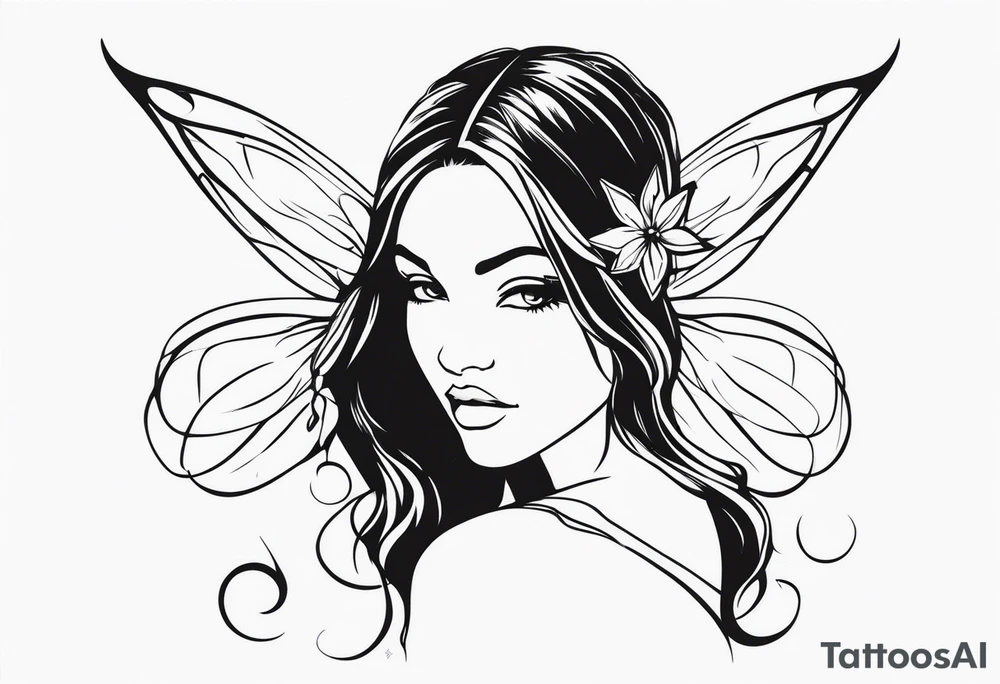fairy tattoo idea