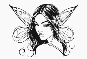 fairy tattoo idea
