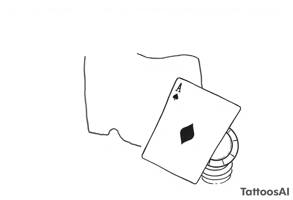 Poland symbol and poker cards Add casino money to it. tattoo idea