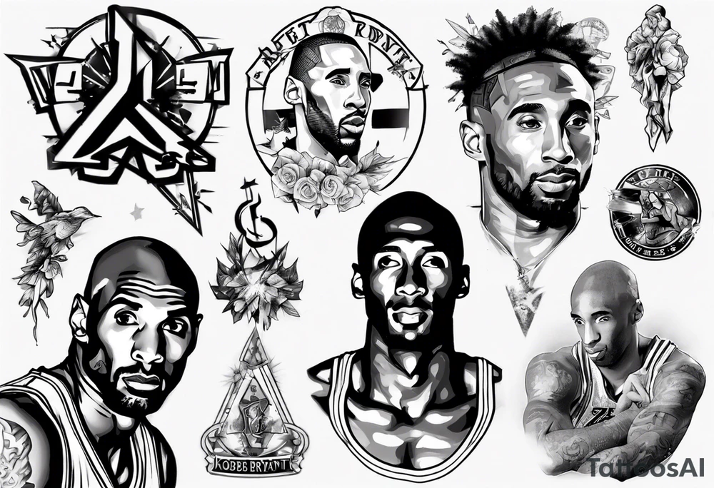 kobe bryant tattoo idea