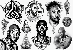 kobe bryant tattoo idea