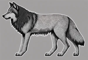 Lobo wolf for a male tattoo tattoo idea