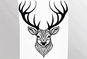 deer, tattoo idea