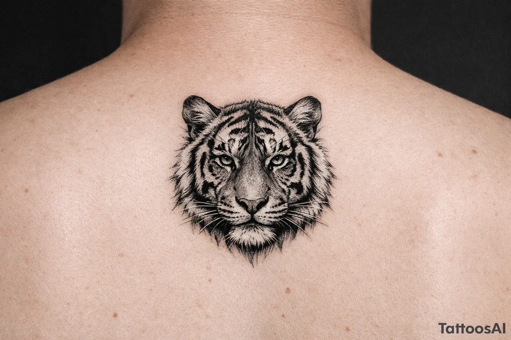 Tiger tattoo idea