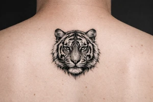 Tiger tattoo idea