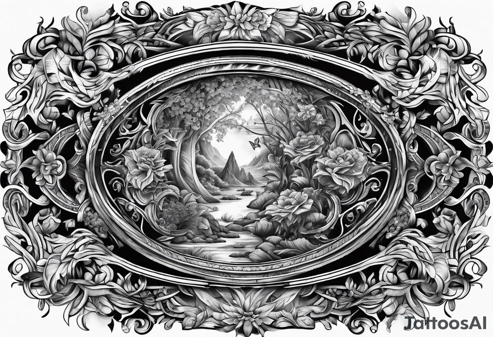 um tunel tattoo idea