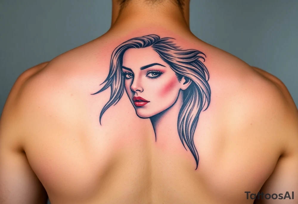 Naked women tattoo idea