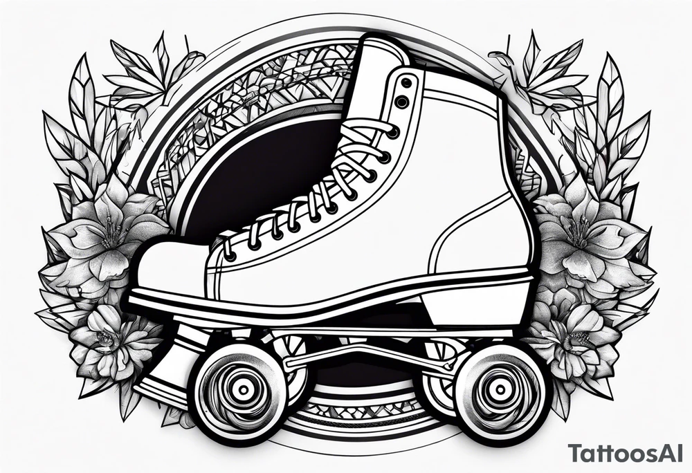 roller skater
s tattoo idea