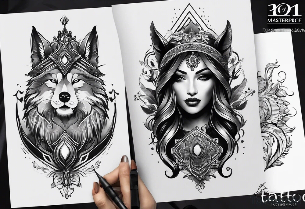 Одиночество , закрытость ,страх, саморазвитие , поиск пути tattoo idea