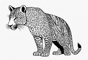 Animal Print tattoo idea
