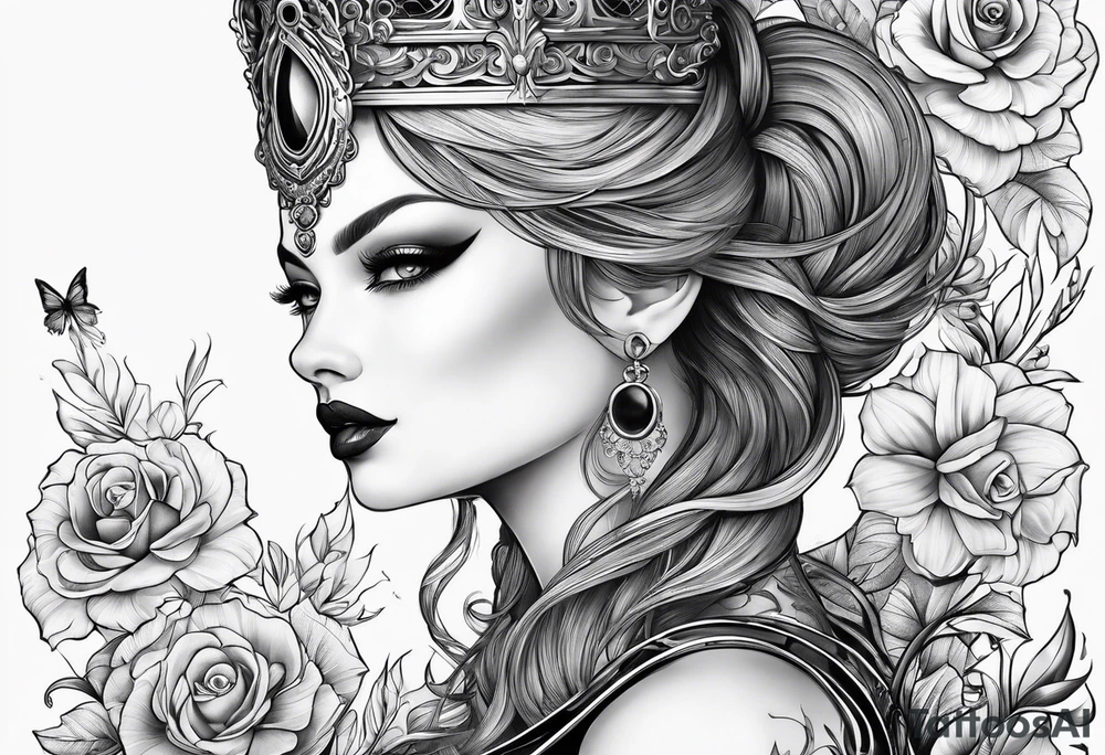 gothic tattoo tattoo idea