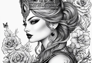 gothic tattoo tattoo idea