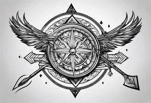 Arrow tattoo idea