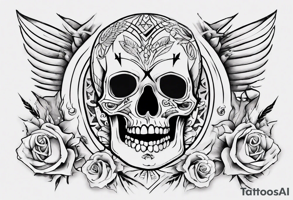 На всю руку tattoo idea