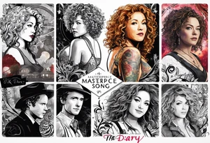 The diary of river song. Only the diary. Do not include any people tattoo idea