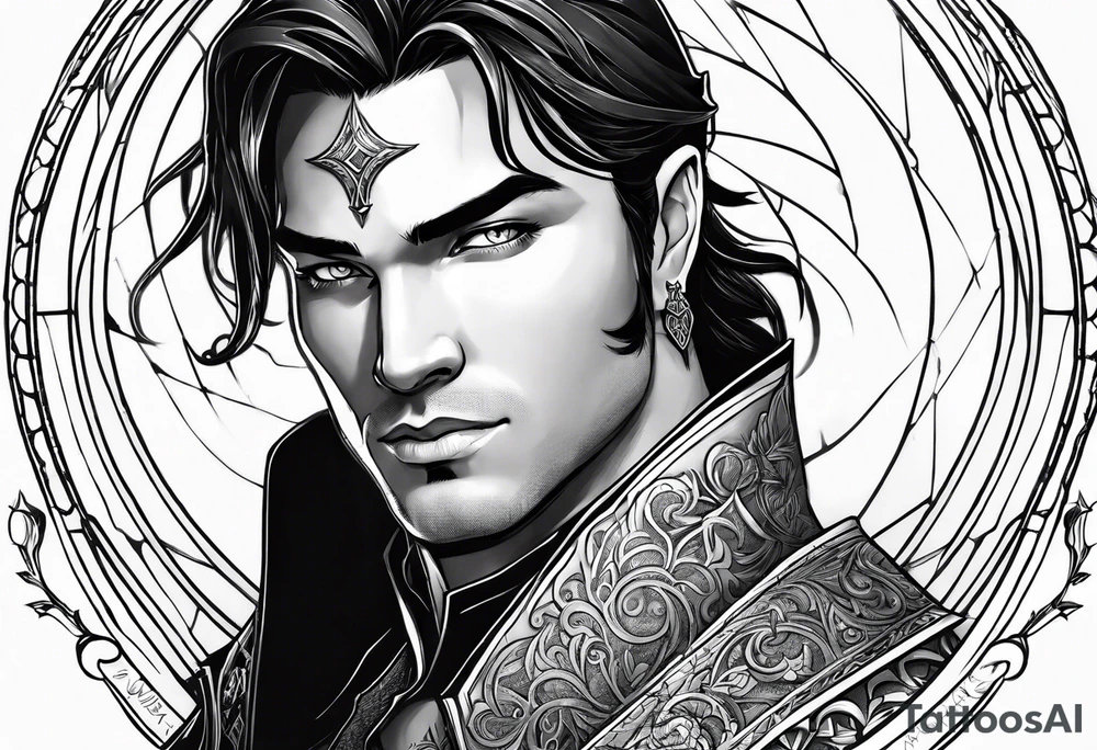 Kaladin from the Stormlight Archive by Brandon Sanderson. tattoo idea