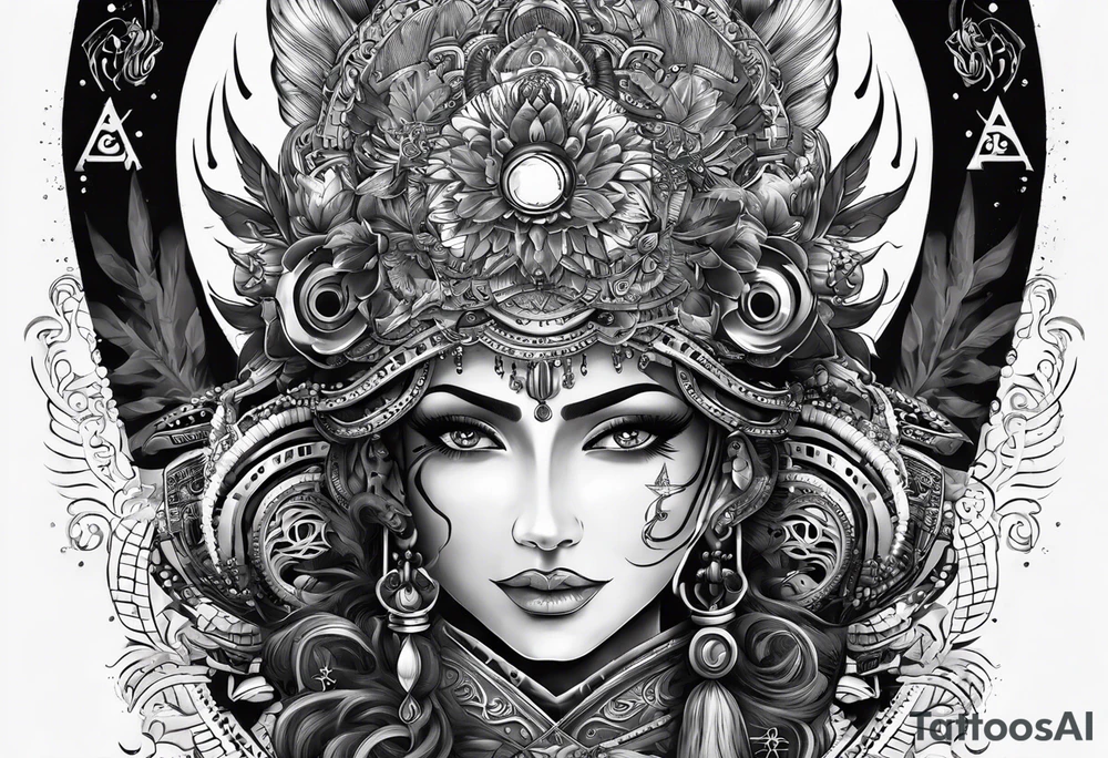 I use my subconscious to make the right decisions. listen to your rahum, listen to yourself, trust yourself. Take action. Don't be afraid, take your chance. Live according to the laws of nature. God is inside. tattoo idea