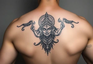 Hindu gods tattoo idea