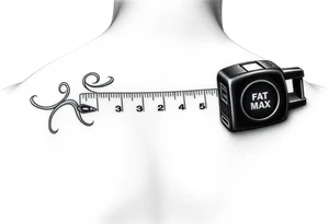 A Stanley fat max 25' tape measure tattoo idea