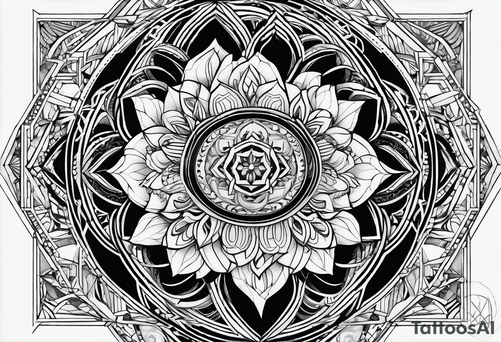 Sacred geometry, tattoo idea