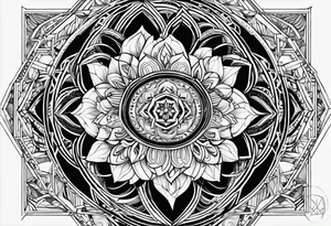 Sacred geometry, tattoo idea