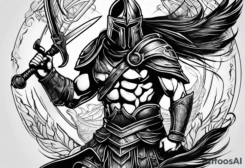 Spartan Warrior tattoo idea