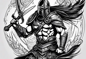 Spartan Warrior tattoo idea