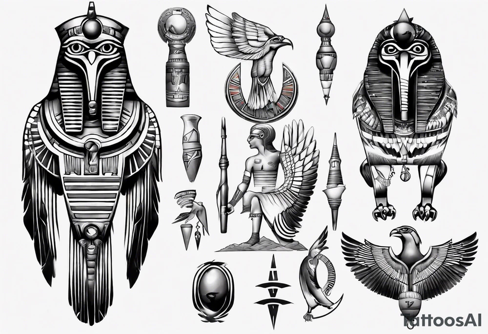 horus egypt tattoo idea
