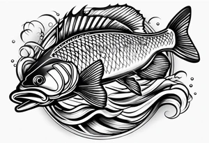 walleye tattoo idea