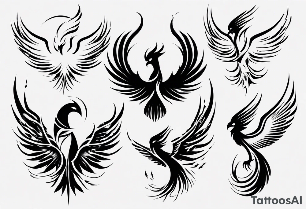 Phoenix tattoo idea