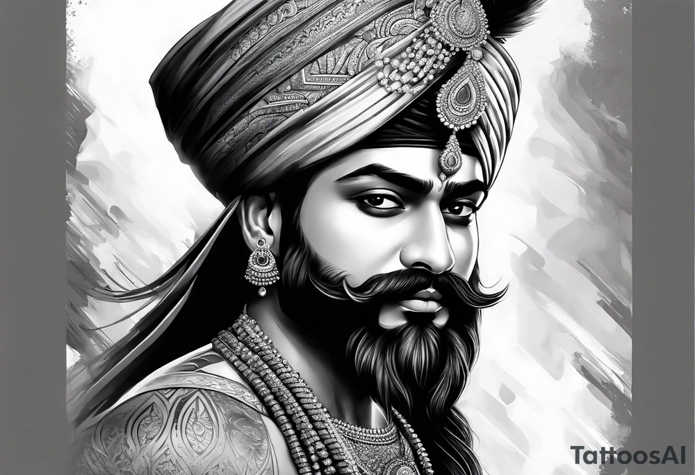 Hari Singh nalwa tattoo idea