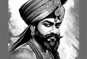Hari Singh nalwa tattoo idea