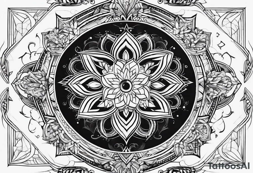 galaxy tattoo idea