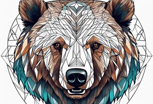 grizzly bear tattoo idea