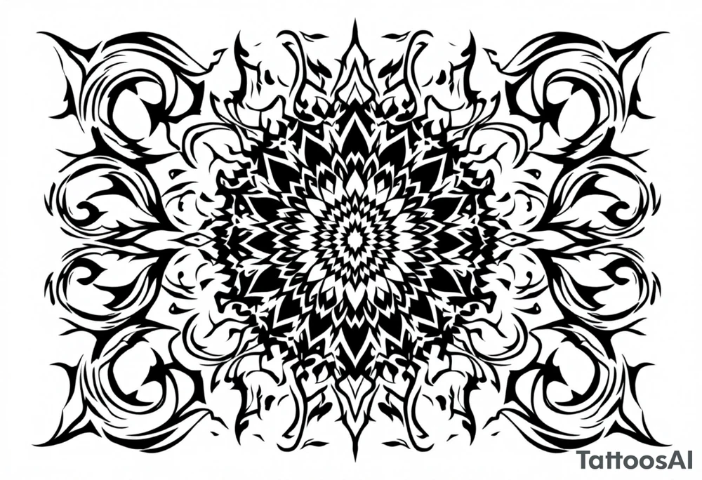 mandala tattoo idea