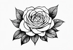 Gothic Rose tattoo idea