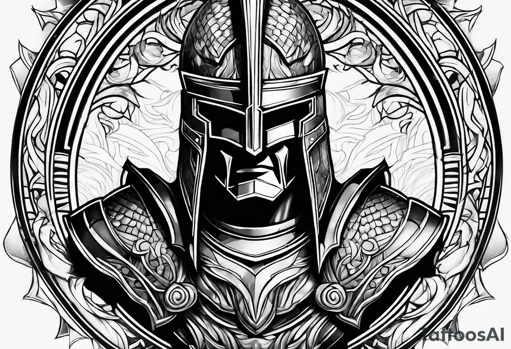 Spartan tattoo idea