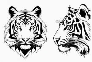 tigers tattoo idea